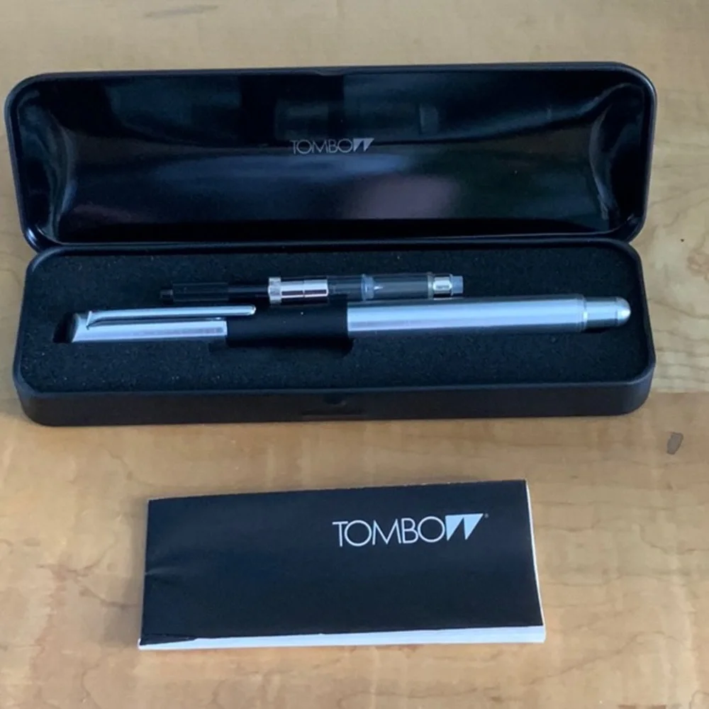 Vintage Tombow Fountain Pen w/Converter - Picture 2 of 7